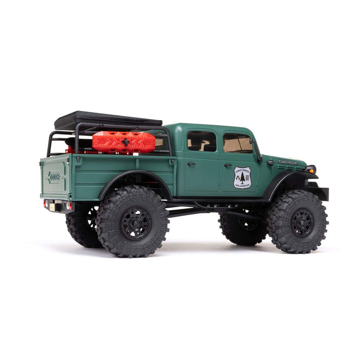 Axial AXI00007T2 SCX24 1/24 4x4 RTR 40's Dodge Power Wagon Crawler - Green