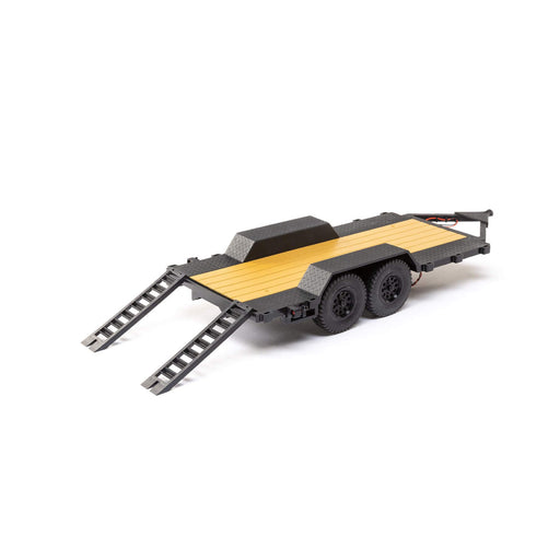 Axial AXI00009 SCX24 1/24 Flatbed Vehicle Trailer with LED Taillights