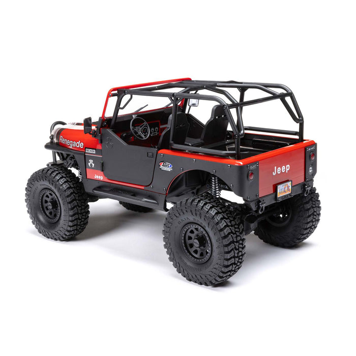 Axial AXI03008T1 1/10 RTR Jeep CJ-7 SCX10 III Red