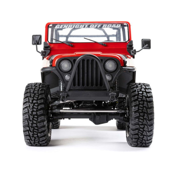 Axial AXI03008T1 1/10 RTR Jeep CJ-7 SCX10 III Red