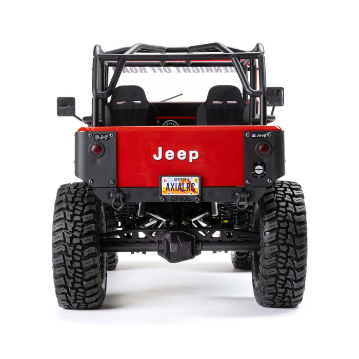 Axial AXI03008T1 1/10 RTR Jeep CJ-7 SCX10 III Red