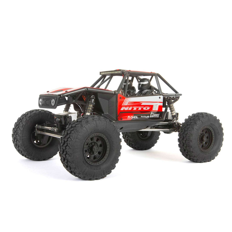 Axial AXI03022BT2 1/10 RTR 4WS Capra 1.9 Unlimited Trail Buggy Nitto Black