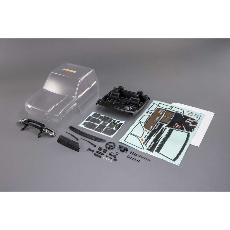Axial AXI250011 Honcho Clear Body and Interior for SCX6