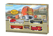 Bachmann 00647 HO Scale Santa Fe Flyer Model Train Set