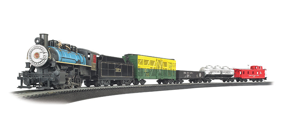 Bachmann 00750 HO Scale Chessie Special Steam C&O Freight Starter Train Set