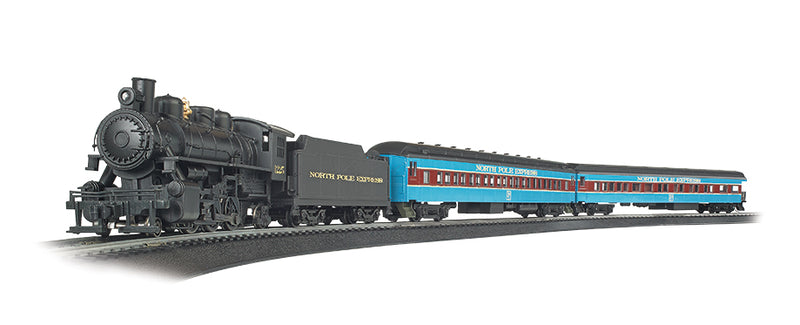 Bachmann 00751 HO Scale North Poll Express Christmas Train Set