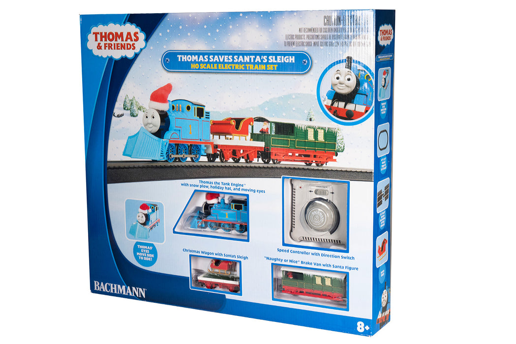 Bachmann 00773 HO Scale Thomas Saves Santa's Sleigh Train Set