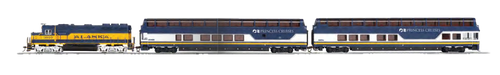 Bachmann 00784 HO Scale Denali Express (Princess Cruises) Alaska Railroad ARR Train Set