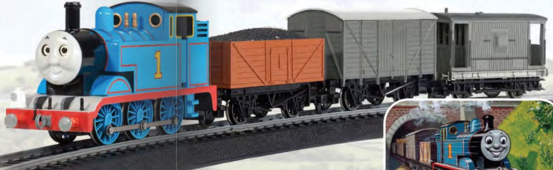 Bachmann 00785 HO Scale Thomas the Tank Engine 80th Anniversary Train ...
