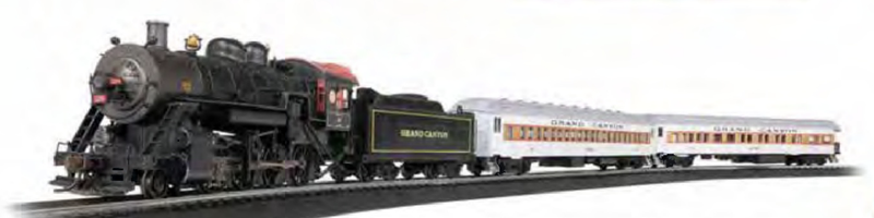 Bachmann 00792 HO Scale Grand Canyon Railway Train Set