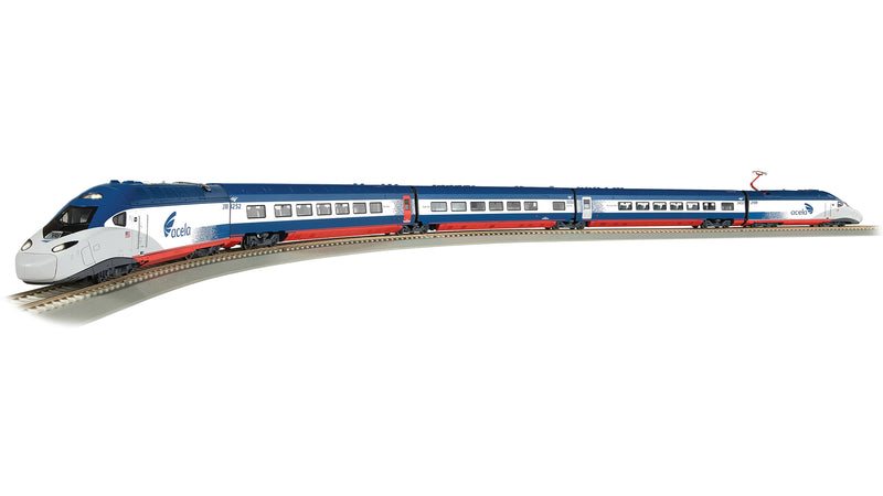 Bachmann Spectrum 01206 HO Scale Amtrak Acela II StarterTrain Set