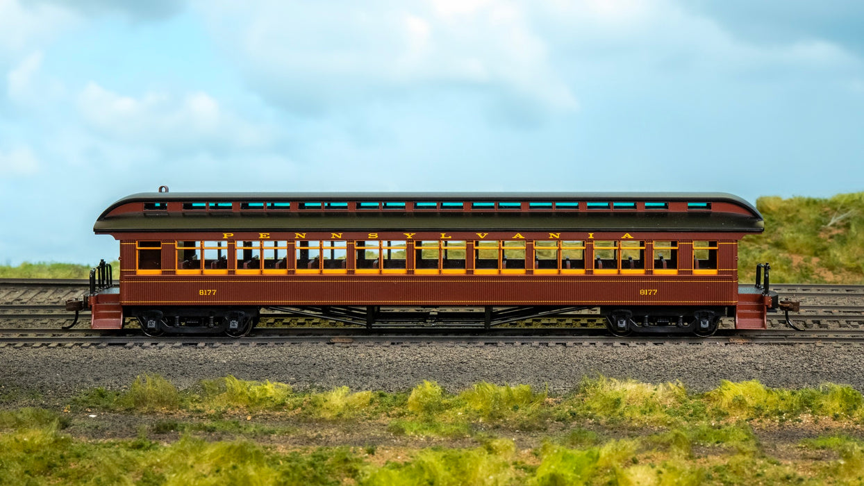Bachmann 12802 HO Scale 60' Passenger Coach Pennsylvania Railroad PRR 8177