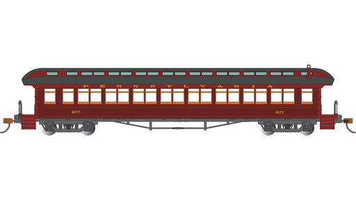 Bachmann 12802 HO Scale 60' Passenger Coach Pennsylvania Railroad PRR 8177
