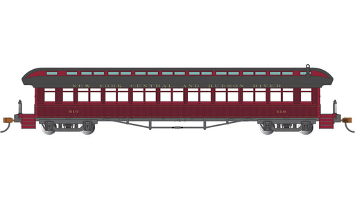 Bachmann 12803 HO Scale 60' Passenger Coach New York Central & Hudson River 610