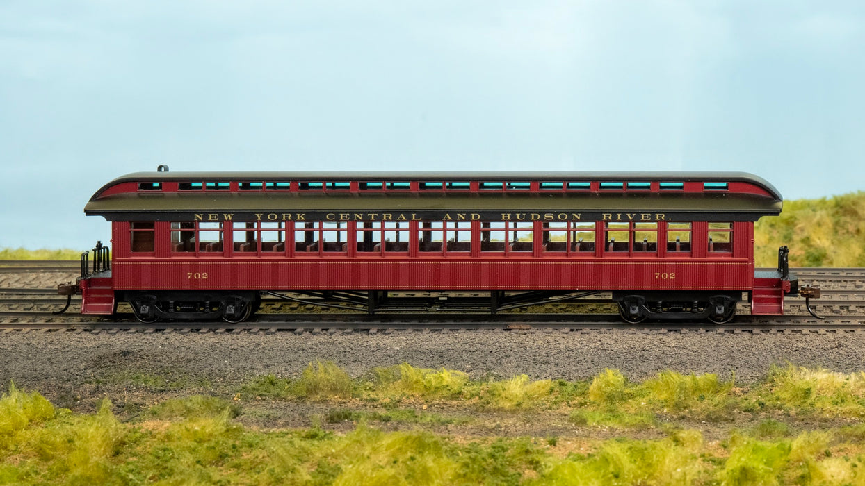 Bachmann 12804 HO Scale 60' Passenger Coach New York Central & Hudson River 702