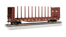 Bachmann 12905 HO Scale 52' Bulkhead Flatcar BNSF 615818