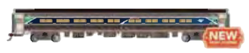 Bachmann 13102 HO Scale 85' Budd Amfleet I Coach Class Car Amtrak Ph VII