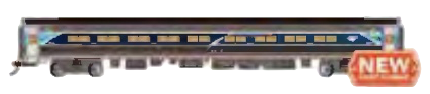 Bachmann 13103 HO Scale 85' Budd Amfleet I Coach Class Car Amtrak Ph VII 81545