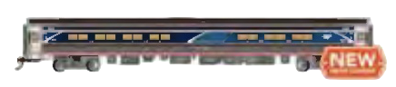 Bachmann 13104 HO Scale 85' Budd Amfleet I Cafe Car Amtrak Ph VII 43377