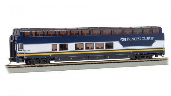 Bachmann 13351 HO Scale Colorado Railcar Ultra Dome Denali Express "Iliamna" 7084 with Lighted Interior