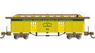Bachmann 13361 N Scale Old Time Passenger Baggage Car Central Pacific Railroad 32
