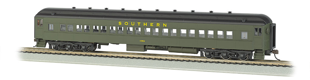 Bachmann 13706 HO Scale 72' Heavyweight Coach Southern 1050 with Lighted Interior