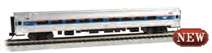 Bachmann 14172 N Scale Amfleet I Coach Amtrak Phase VI 82560