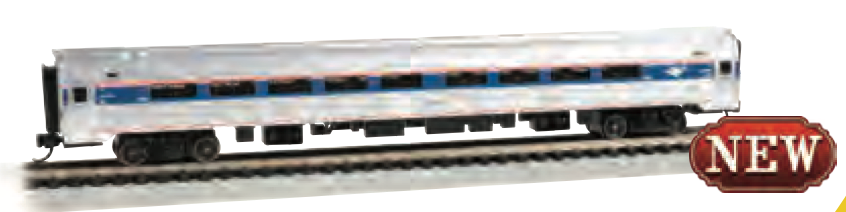 Bachmann 14173 N Scale Amfleet I Coach Amtrak Phase VI 82768