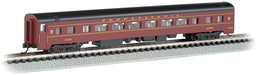 Bachmann 14256 N Scale 85' Lighted Smooth-side Coach Pennsylvania PRR 4292