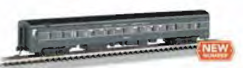 Bachmann 14262 N Scale 85' Smooth-Side Coach New York Central NYC 2610