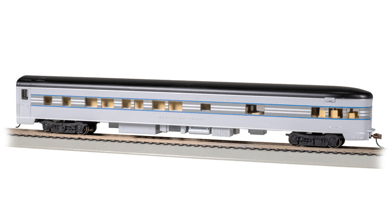 Bachmann 14313 HO Scale 85' Lighted Smooth-side Observation New York Central "Manhattan Island"