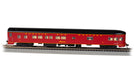 Bachmann 14314 HO Scale 85' Lighted Smoothside Observation Norfolk and Western N&W 582