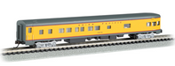 Bachmann 14357 N Scale 85' Lighted Smooth-side Observation Passenger Car Union Pacific UP 1576