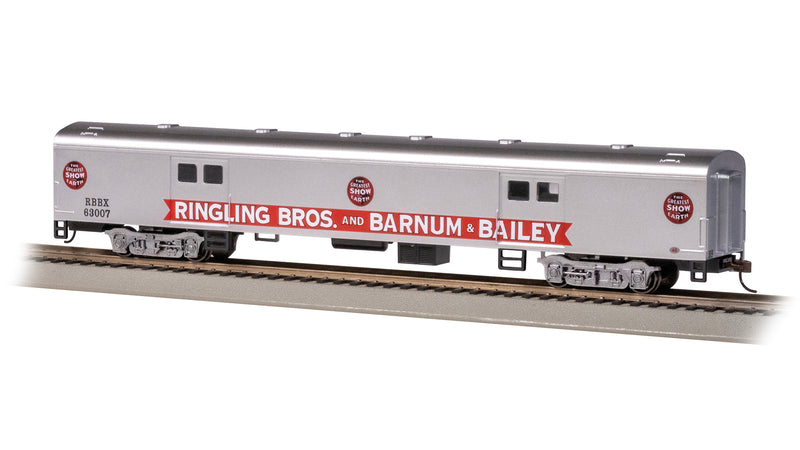 Bachmann 14412 HO Scale 72' Smooth-side Generator Car Ring Bros. Circus 63007