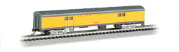Bachmann 14454 N Scale 72' Smooth-Side Baggage Car Union Pacific UP