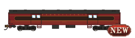 Bachmann 14456 N Scale 72' Smooth-Side Baggage Car Pennsylvania PRR 62051