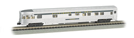 Bachmann 14553 N Scale 85' Lighted Fluted Observation Passenger Car Baltimore & Ohio B&O