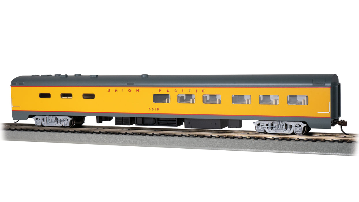 Bachmann 14802 HO Scale 85' Dining Car Painted Union Pacific UP 3610