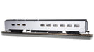 Bachmann 14803 HO Scale 85' Dining Car Painted Unlettered Aluminum