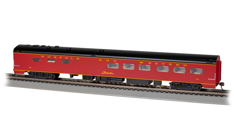 Bachmann 14810 HO Scale 85' Dining Car Norfolk & Western N&W 491