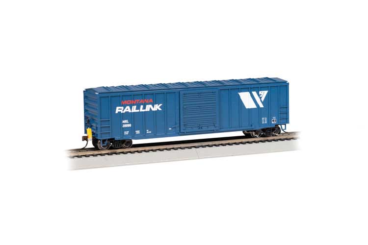 Bachmann 14912 HO Scale 50' Boxcar with EOT Montana Rail Link MRL 2009 ...