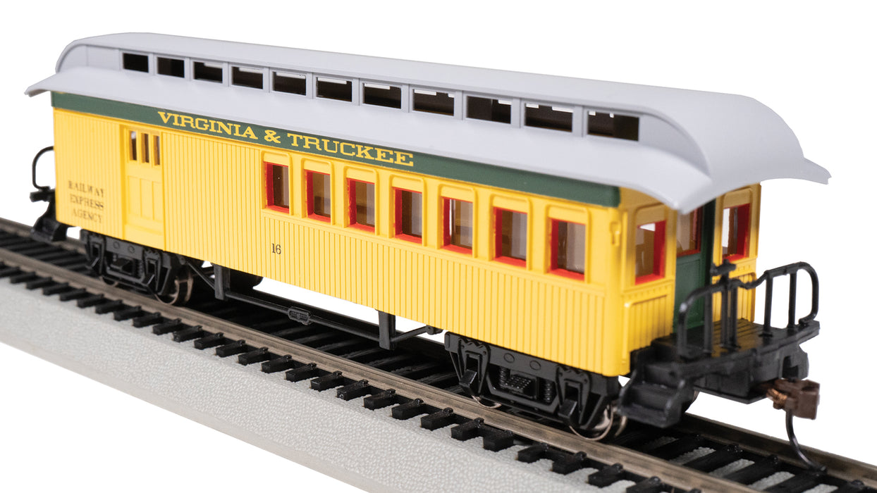 Bachmann 15207 HO Scale Wood Old Time Combine Virginia & Truckee #16