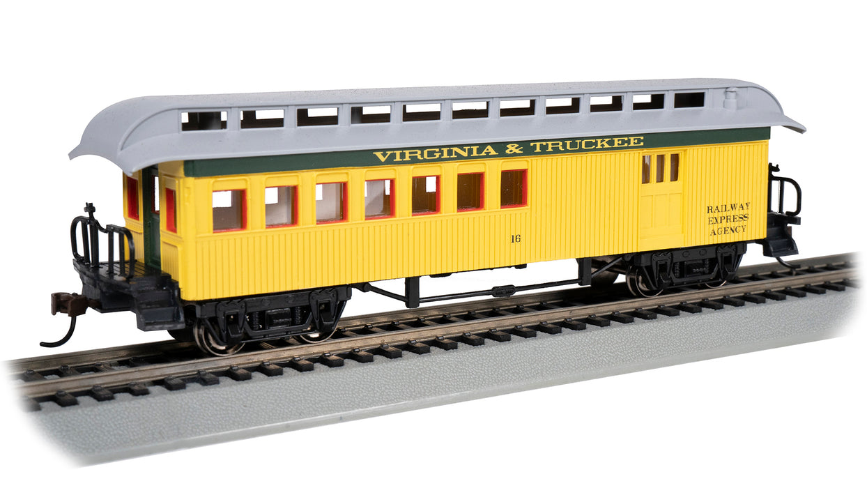 Bachmann 15207 HO Scale Wood Old Time Combine Virginia & Truckee #16