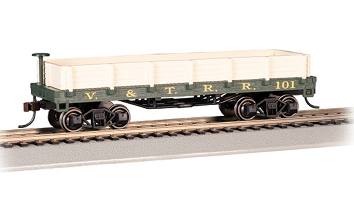 Bachmann 15402 HO Scale Old-Time Gondola Virginia & Truckee V&T 101