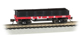 Bachmann 15451 N Scale Old-Time Gondola Western & Atlantic