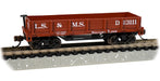 Bachmann 15455 N Scale Old-Time Gondola Lake Shore & Michigan Southern
