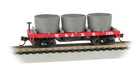Bachmann 15551 N Scale Old-Time Water Tank Car Western & Atlantic W&A