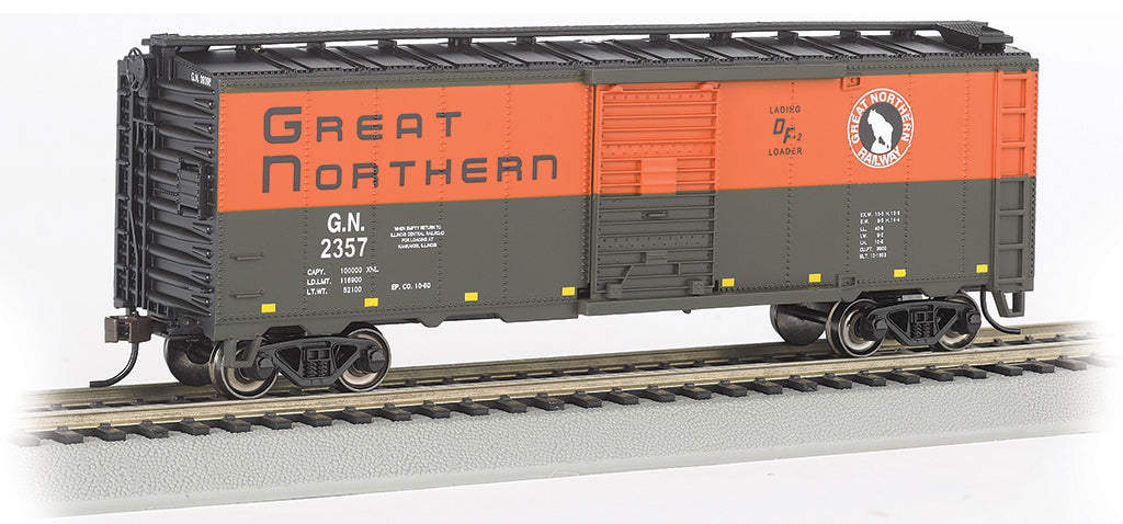 Bachmann 16001 HO Scale 40' Boxcar Great Northern GN 2357