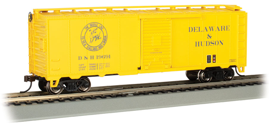 Bachmann 16009 HO Scale PS-1 40' Boxcar Delaware & Hudson D&H 19691