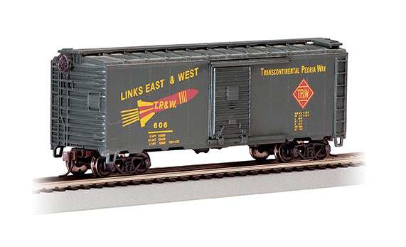 Bachmann 16016 HO Scale PS-1 40' Boxcar Toledo Peoria & Western TP&W 606
